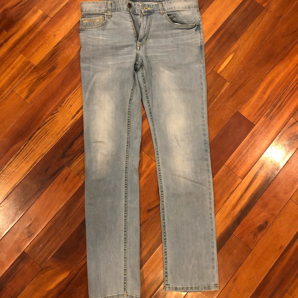 Calvin Klein slim light wash jeans